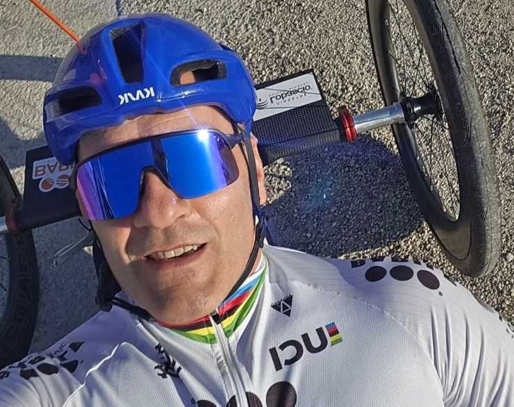 Handbike, Luca Mazzone lancia la corsa alla coppa del Mondo 2025