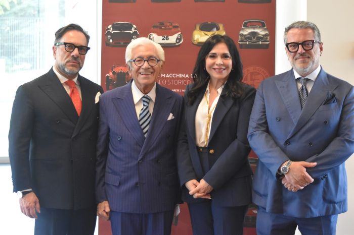 I fratelli Forte con Vito Forte