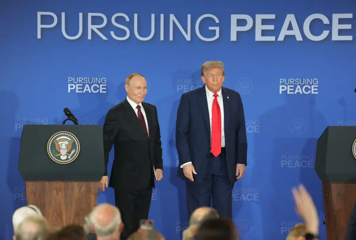 Vladimir Putin e Donald Trump ad Anchorage