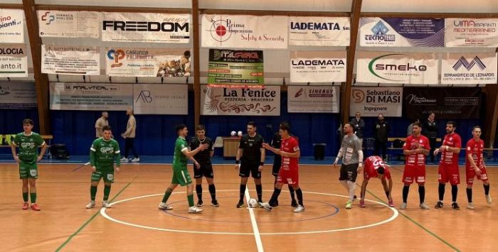 Futsal Serie A2, pareggio tra Castellana C5 e Audace Monopoli