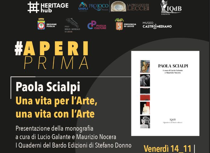Lecce celebra Paola Scialpi: al Museo Castromediano la monografia “Una vita per l’Arte, una vita con l’Arte”
