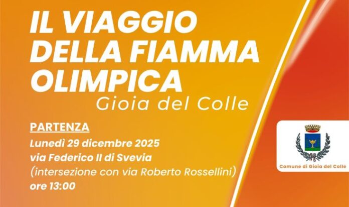 Il viaggio della Fiamma Olimpica_Gioia del Colle