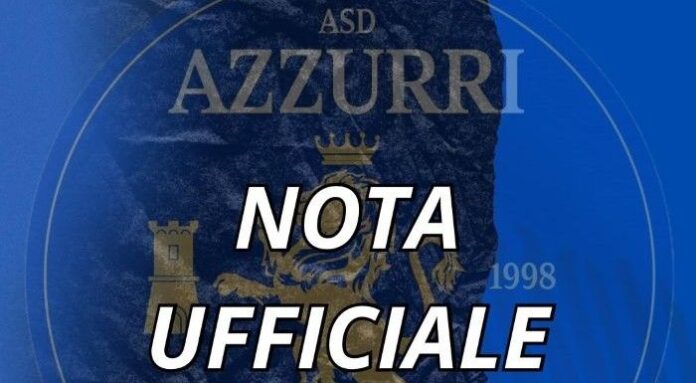 NOTA UFFICIALE