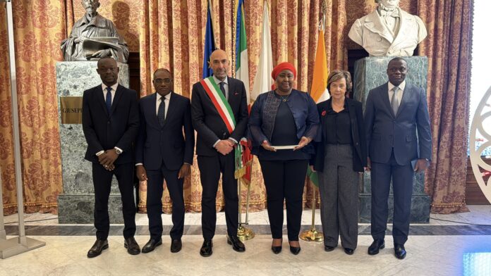ambasciatrice costa avorio bari