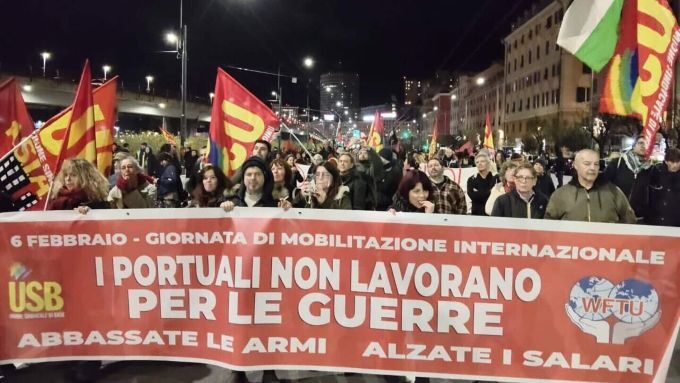 Sciopero portuali USB 6 febbraio