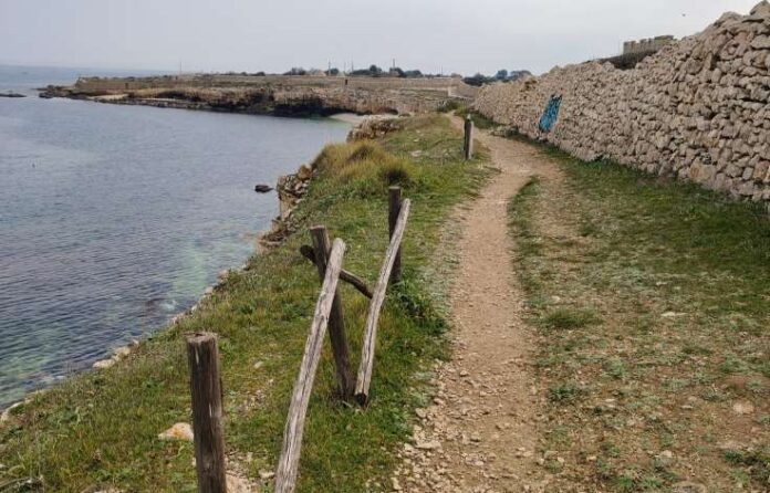 3 - Pista ciclabile - staccionate divelte