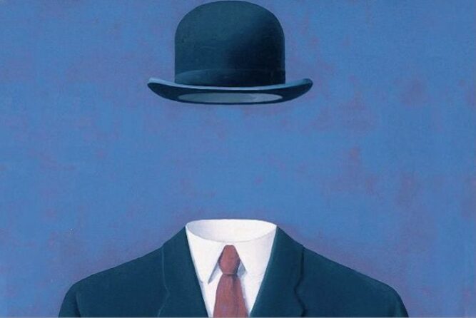 “Il figlio dell’uomo_ di René Magritte