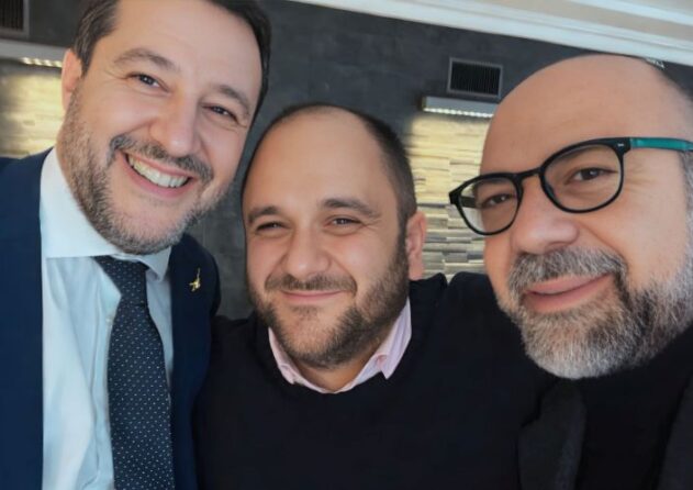Matteo Salvini Pippi Mellone Roberto Marti