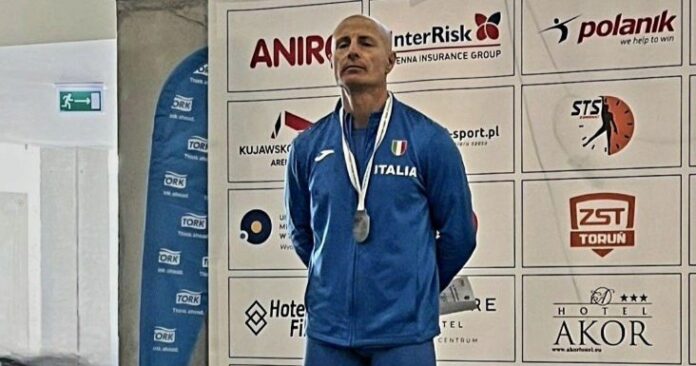 Stefano Tarì sul podio di Torun