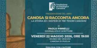 Domani la Fondazione Archeologica Canosina presenta “Canosa si racconta ancora” di Paolo Pinnelli