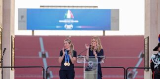 Festa Repubblica a Los Angeles, ponte Milano-Cortina 2026-LA 2028 con Lollobrigida