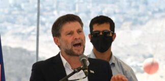 La Francia vieta l’ingresso al ministro israeliano Smotrich e 21 coloni