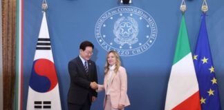 Italia-Corea del Sud, Meloni e Lee Jae Myung “Impegno per Indopacifico e Hormuz”