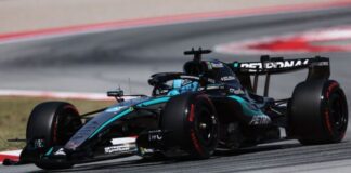Russell in pole su Hamilton e Antonelli a Barcellona, Leclerc 10°
