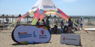 Sport e inclusione a Marina di Grosseto con Ferrero, Save the Children e Sensini