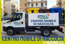 Bari, a Madonnella il Centro Mobile di Raccolta di Amiu Puglia