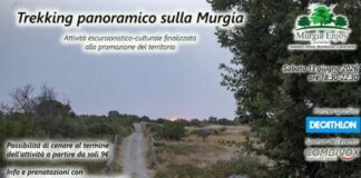 Sabato prossimo il trekking panoramico sulla Murgia tra Puglia e Basilicata