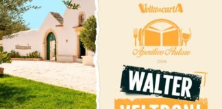 Aperitivo d’Autore a Martina Franca, Walter Veltroni a Masseria San Michele