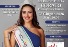 Miss Italia arriva a Corato: ospite Katia Buchicchio