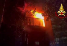 Incendio devasta appartamento in provincia di Trieste