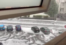 Improvvisa ondata di maltempo in Lombardia, violenta grandinata in Brianza