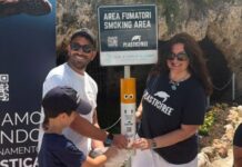 Polignano: due smoking area a Cala San Giovanni contro l’abbandono dei mozziconi