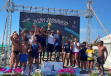 Canottaggio Beach Sprint, il Trofeo Filippi si tinge di azzurro
