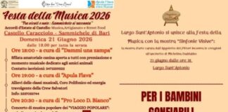 Festa della Musica 2026 a Sammichele di Bari: programma e cosa fare al Castello