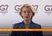 G7, von der Leyen “Dobbiamo collaborare sulle materie prime critiche”