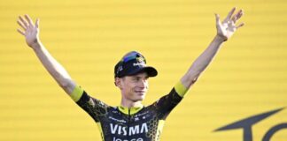 Cronosquadre alla Visma, Vingegaard prima maglia gialla del Tour
