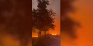 Turchia, incendio in un centro turistico a 300 km da Istanbul