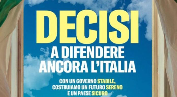 DECISI A DIFENDERE ANCORA L'ITALIA