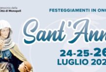 A Monopoli tre giorni di festeggiamenti in onore di Sant’Anna