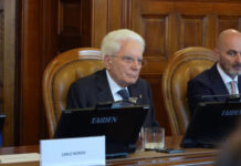Mattarella alla cerimonia in ricordo del giudice Rocco Chinnici a Roma