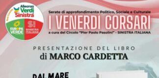 Grottaglie, tornano “I Venerdì Corsari” di AVS: si presenta la silloge di Marco Cardetta