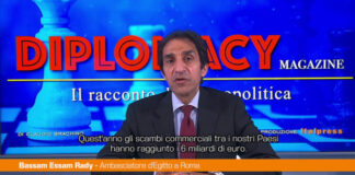 Ambasciatore Rady “Cooperazione economica Italia-Egitto è ricca di opportunità”