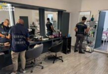 Andria, scoperto e sequestrato un salone di bellezza completamente abusivo