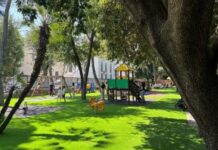Cerignola, riaperti i giochi per bambini della Villa Comunale