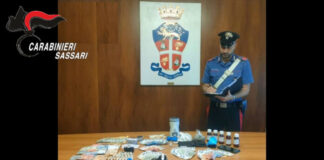 Sassari, Carabinieri arrestano 16 persone per spaccio di sostanze stupefacenti