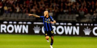 All’Inter il primo derby d’Italia stagionale, Juventus sconfitta 2-1
