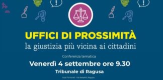 Uffici di Prossimità, parte da Ragusa il ciclo di incontri nei tribunali siciliani