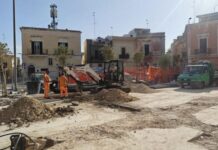 Lavori a Carbonara e Ceglie: fogna bianca, strade e cantieri
