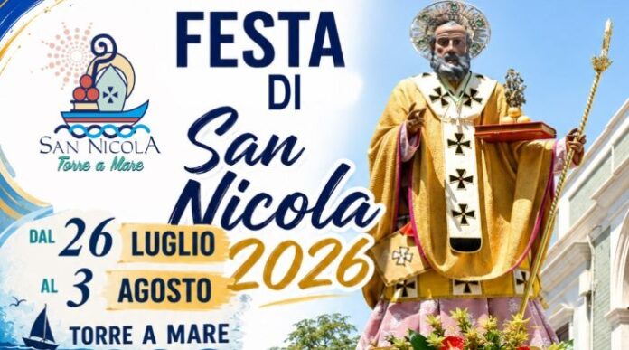 31-07-26 festa patronale di San Nicola a Torre a Mare_ il programma