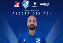 Calcio, Brindisi FC, ufficiale il rinnovo di Alex Benvenga