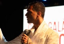 Fabio Mancini riceve il Premio Rodolfo Valentino 100 a Castellaneta
