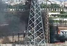 Lecce, fulmine su centrale elettrica: incendio e blackout in città