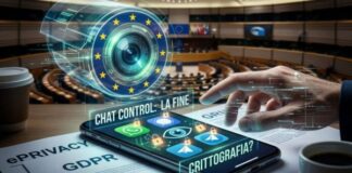Chat Control 2.0 e Client-Side Scanning: addio privacy nell’Unione Europea?