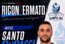 Volley Serie C: il timone dell’Olimpia Sbv Galatina a mister Buracci