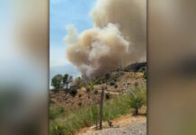 Incendio a Taormina, le fiamme minacciano le abitazioni