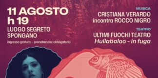 Domani a Spongano teatro e musica al tramonto in un luogo segreto
